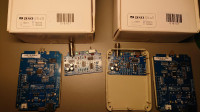 Assembled boards with serial keys and package